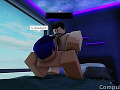 Shemale gay action in Roblox
