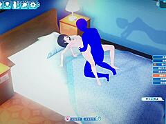 3D Asian Beauty Enjoys Massive Thrill