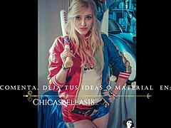 harley quinn's nude emotional cosplay