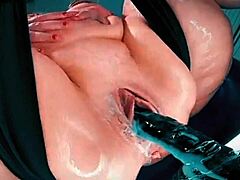 emo boy's tender cumshot moment