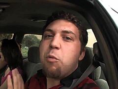 Skinny Riley Shy gets ebony facial