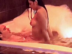 Steamy Jacuzzi Self-Pleasure