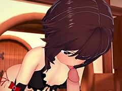 Megumin's Sultry 3D Hentai Escape