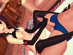 Megumin's Sultry 3D Hentai Escape