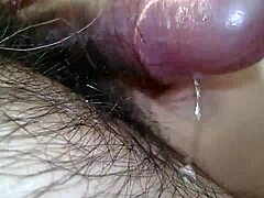 Close-Up of Solo Pleasure Moment