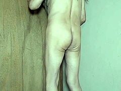 teasing with my tight little backside