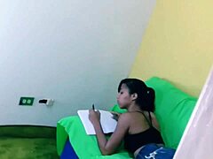 BRUNETTE'S EPIC NEW YEAR ORAL