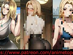 Sultry Tsunade in Hentai Moments