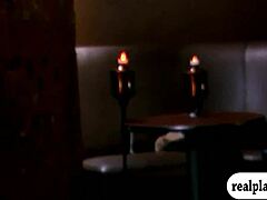 I watched fiery babes dance and massage me
