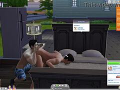 gay lover licks and kisses with passion
