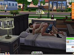 gay lover licks and kisses with passion