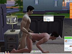 gay lover licks and kisses with passion