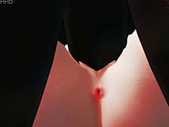 Miku desires bold ebony heat