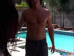 Brunette MILF's Sultry Angle Play