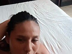 homemade heat with brunette