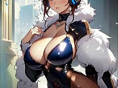 Bunny girl Waifus in anime style