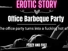 Office BBQ erotic whispers
