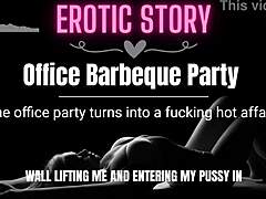 Office BBQ erotic whispers