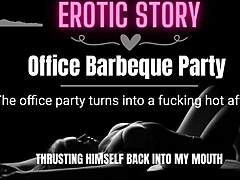 Office BBQ erotic whispers