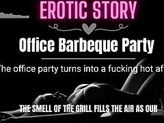 Office BBQ erotic whispers