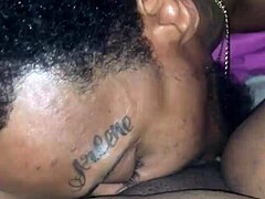 Licking that tight amateur pussy with fierce passion tonight