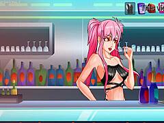 Shy girl explores threesome desire