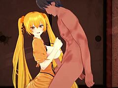 3D Hentai with Seductive Miku