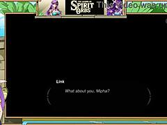 Mipha in Sensual Zelda Action