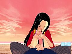 Boa Hancock's 3D fantasy allure