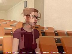 3D porn with college girlfriend