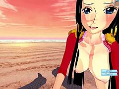 Boa Hancock's 3D fantasy allure