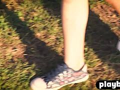 Zazie Teases Outdoors with Grace