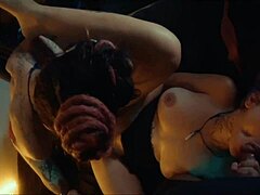 Bisexual Threesome's Bold Duo