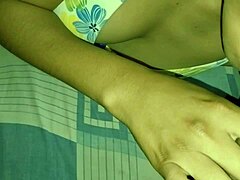 conversational Latina teen's steamy moment