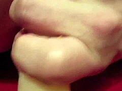 Elly Takes Dildo Deep in Anal Play