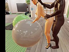 3dxchat Gym Sizzling Encounter Scene