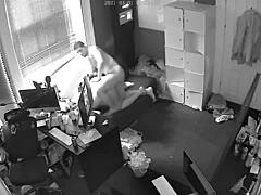 Employee’s Hard Bareback Monster Cock Fuck