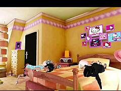 Petite Stars in Bold 3D Clash
