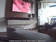 Cumshot dripping in my neighbor's hand