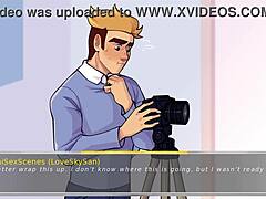 Horny teacher solo in 3D Academy 34?