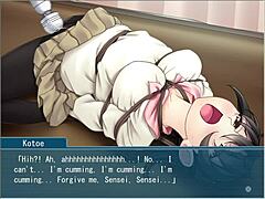 Classroom Otaku Bondage Play
