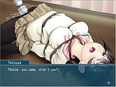 Teacher punishes me in hentai lesson