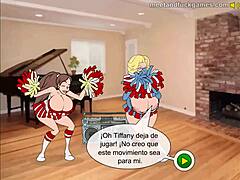 Cheerleaders Unleash Heat in Spanish Hentai