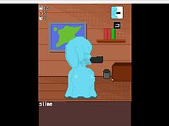 3D Femdom Trains Slime Babe