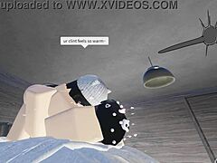 Lesbian Heat in Roblox Condo Scene