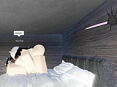 Lesbian Heat in Roblox Condo Scene