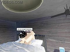 Lesbian Heat in Roblox Condo Scene