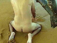 Latina Shemale Ladysilva Ignites Beachside Desire