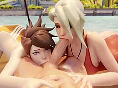 3D anime females ignite desire