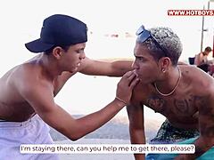 Young Amador from Carioca dares intimate exploration